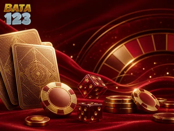 Tampilan promosi dan navigasi platform bata123